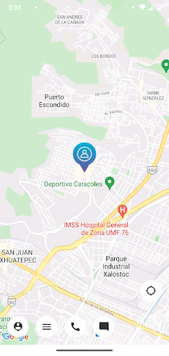 Android application El Mandadero en Ruta screenshort