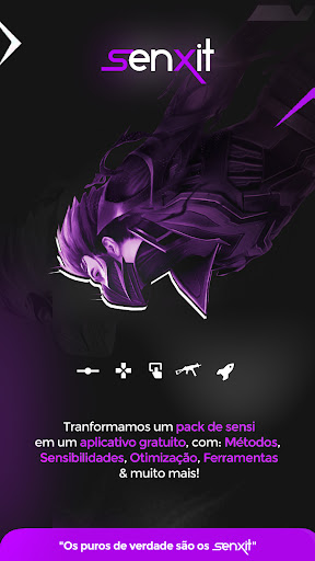 Android application SenXit - Pacote de Sensi FF screenshort