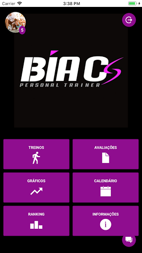 Android application BiaCS Trainer screenshort