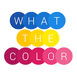 Color blindness test. Eye quiz icon