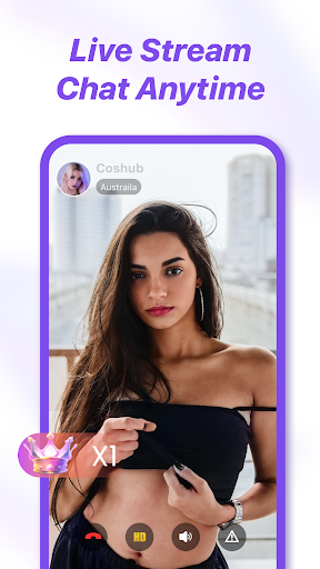 Coshub- live vid chat Screen 3