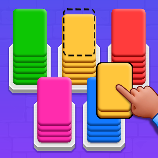 Card Shuffle: Color Sorting 3D  Icon
