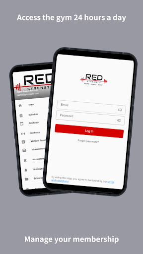 Android application RED Strength - Lancaster, CA screenshort