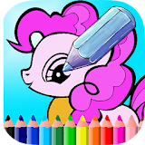 Coloring Book Pinky Poni icon