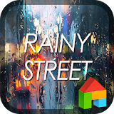 Rainy street dodol theme icon
