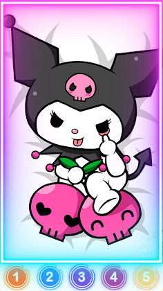 Kitten Sanrio Coloring Book - Screenshot 1