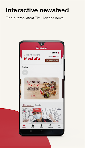 Tim Hortons Middle East Screenshot 1 - AppWisp.com