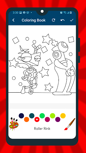 Digital Circus Zooble Coloring