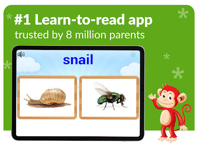 Monkey Junior: Learn to read English, Spanish&more 12