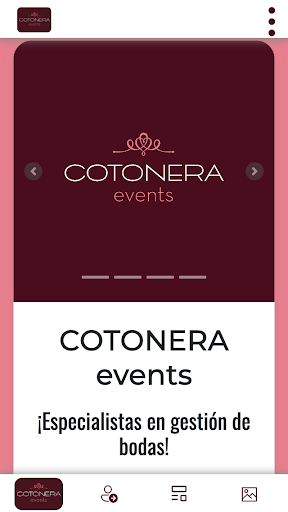 Android application Cotonera events screenshort