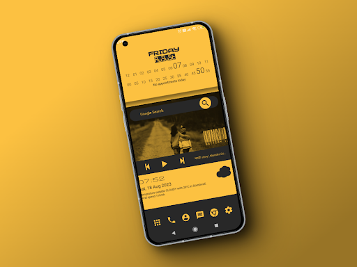 Remix 2 KLWP Theme Screen 3