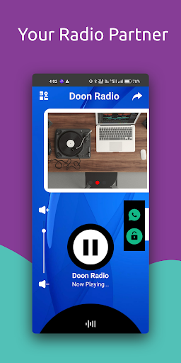 Android application Doon Radio screenshort