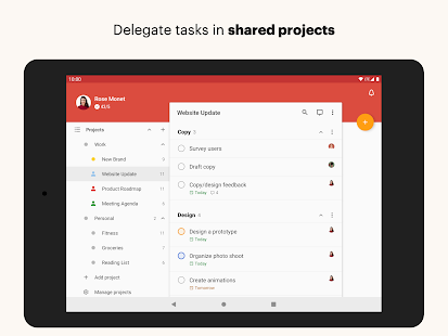Todoist: To-Do List, Tasks & Reminders Screenshot