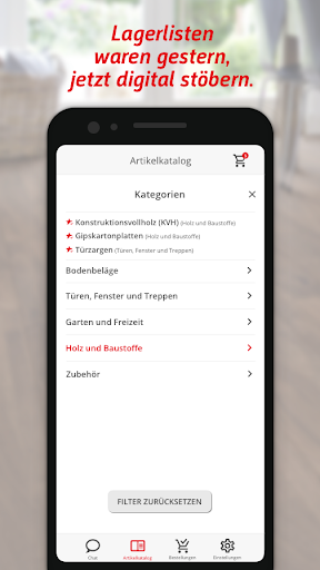 meinHolz Screen 2