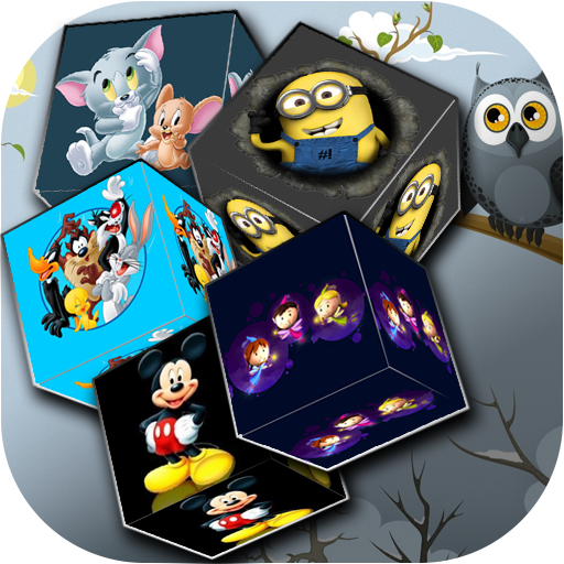 Cartoon Cube Live Wallpaper logo