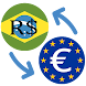 Euro to Brazilian real convert