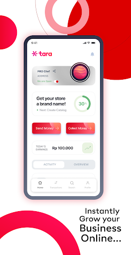 Tara App Screen 2