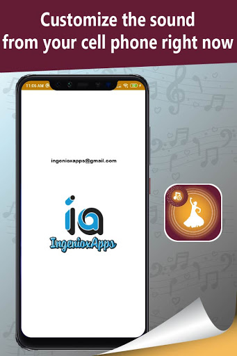 Android application Ringtones Flamenco screenshort
