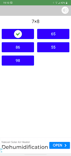 Math Test Screen 3