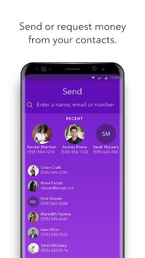 Zelle app on mobile phone