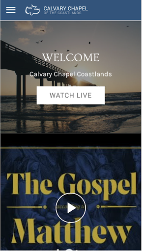 Android application Calvary Chapel Coastlands screenshort