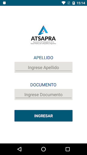 Android application ATSAPRA screenshort