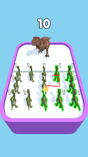 Merge Master Dinosaur Fusion Mod Apk (Unlimited Money) v1.0.15 Download 2022