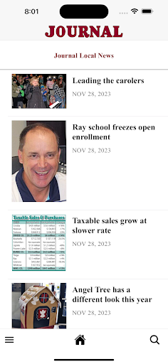 Android application The Journal - JournalND.com screenshort