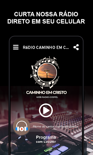 Android application Rádio Caminho Em Cristo screenshort
