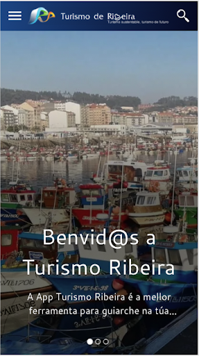 Android application Turismo Ribeira Galego screenshort