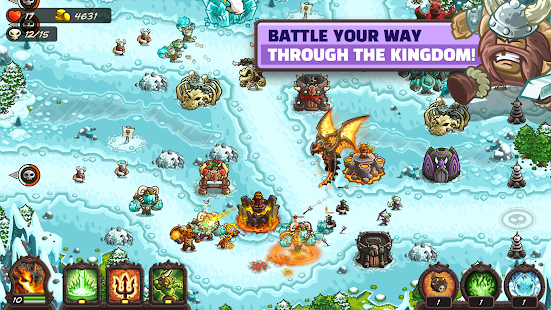 Screenshot van Kingdom Rush Vengeance TD-game