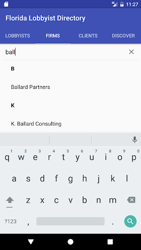 Florida Lobbyist Directory