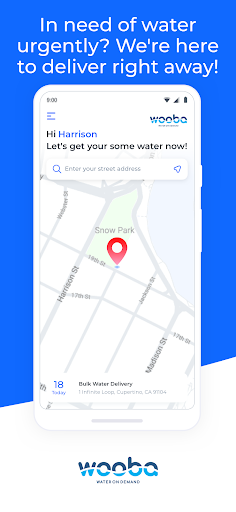 Android application Wooba Booking App screenshort