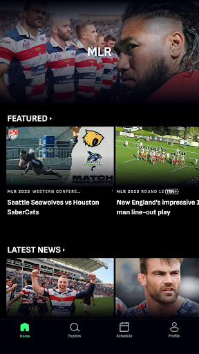 Screenshot of The Rugby Network
