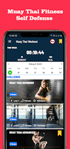 Muay Thai Fitness MOD APK (مفتوح بريميوم) 5