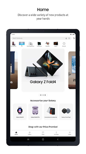 Samsung Shop screenshot