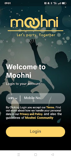 Moohni - Let´s party. Together Screen 2