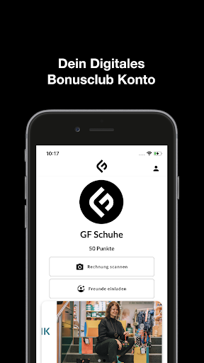 Android application GF Schuhe screenshort