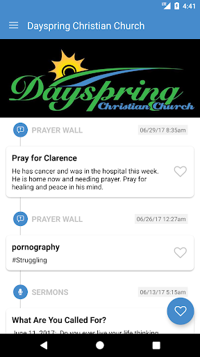 Dayspring Christian Church Screen 2