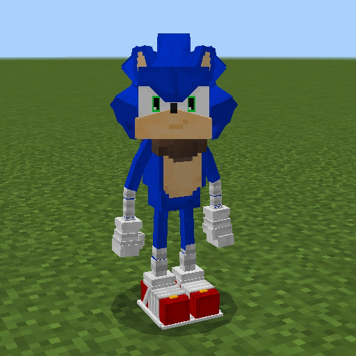 Mod Sonic skin for Minecraft Download on Windows
