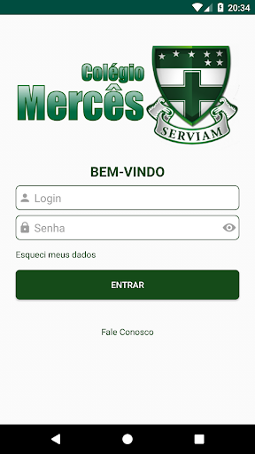 Android application Colégio Mercês screenshort