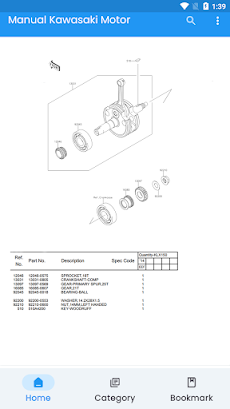 Kawasaki Motor Parts Catalogのおすすめ画像4