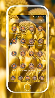 God Theme Buddha goldenのおすすめ画像2