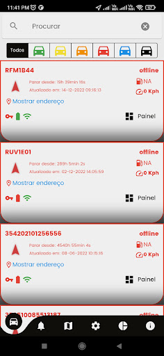 Android application LocalizAuto screenshort