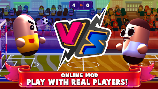 2 Player Head Soccer Game Apk android oyun club, Head Soccer MOD apk 3