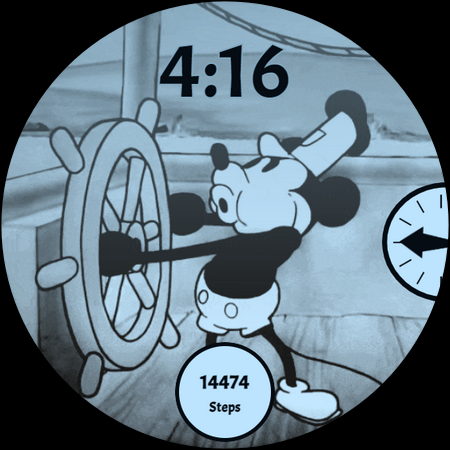 Steamboat Mouse Watch Face screenshot 8