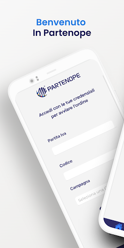 Android application Partenope screenshort