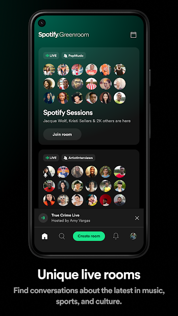Imágen 4 Spotify Greenroom - Talk Live Music, Sports & More android