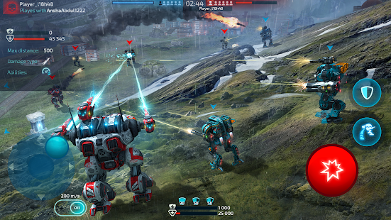 Robot Warfare: PvP Mech Battle स्क्रीनशॉट