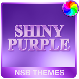 「Shiny Purple Theme for Xperia」のアイコン画像